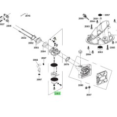 Carburateur pour tondeuse RYOBI modèle RLM4114