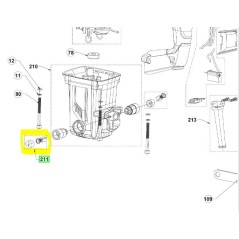 Charbon moteur perforateur RYOBI RSDS1050-K