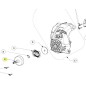 Cloche d'embrayage débroussailleuse HOMELITE F3040 / HBC30SBSB Cloche d'embrayage débroussailleuse HOMELITE F3040 / HBC30SBSB