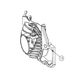 Lanceur pour tronçonneuses RYOBI RCS3535CB / RCS4040CB