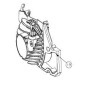 Lanceur pour tronçonneuses RYOBI RCS3535CB / RCS4040CB Lanceur pour tronçonneuses RYOBI RCS3535CB / RCS4040CB