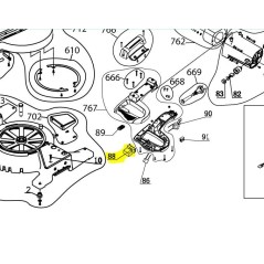 Interrupteur scie à onglet RYOBI modèle EMS2431SCL