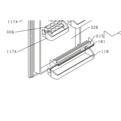 Porte-bouteilles réfrigérateur AIRLUX ARI13A