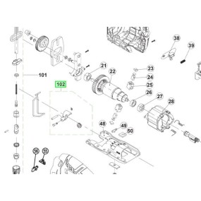 Guide lame scie sauteuse RYOBI RJS720G - RJS750G