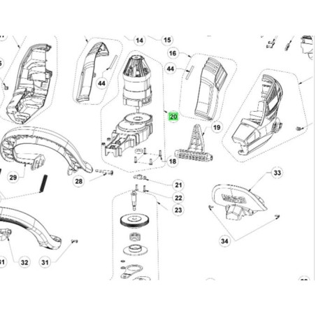 Moteur pour taille haies RYOBI RHT8065RL