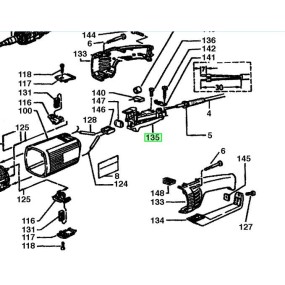 Interrupteur meuleuse d'angle MILWAUKEE AGV20-180