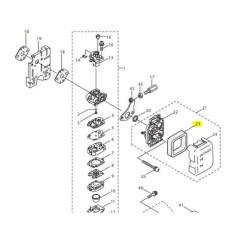 Filtre à air taille haies RYOBI modèles PHT2355M - HTK2360MT