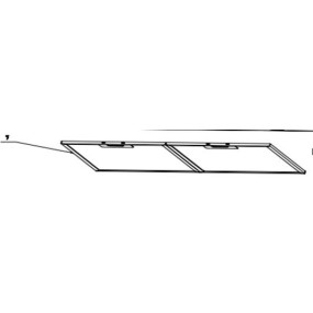 Filtre à graisse hotte GLEM GHP645