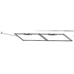 Filtre à graisse hotte GLEM GHP645