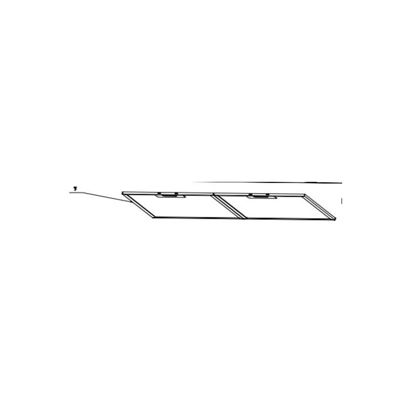 Filtre à graisse hotte GLEM GHP645 Filtre à graisse hotte GLEM GHP645