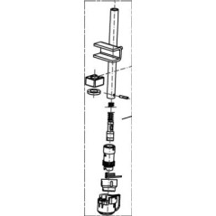 Fixation de lame scie sauteuse RYOBI modèle EJ700L
