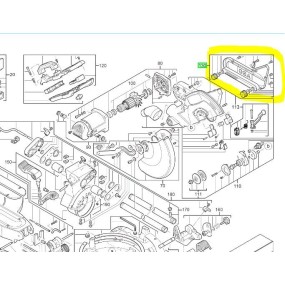 Ensemble courroie et pignons scie à onglet AEG PS305DG