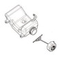 Réservoir débroussailleuses RYOBI modèles RBC26SB - RPH26E Réservoir débroussailleuses RYOBI modèles RBC26SB - RPH26E