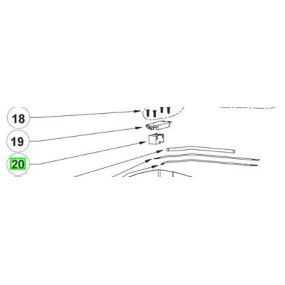 Interrupteur sécurité broyeur RYOBI RSH2845T