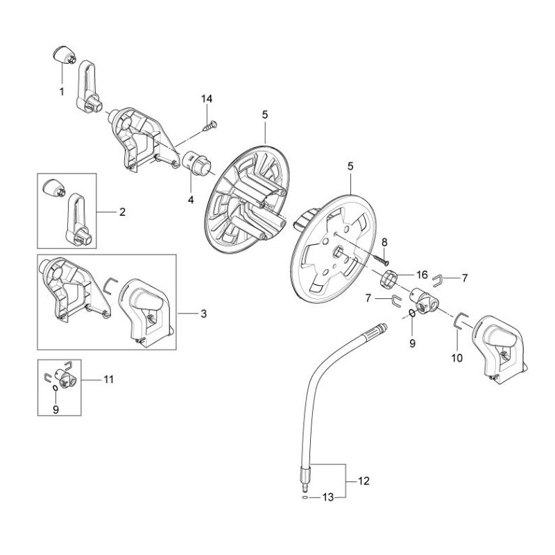 Joints toriques flexible nettoyeur haute pression NILFISK P150.2 Joints toriques flexible nettoyeur haute pression NILFISK P150.2