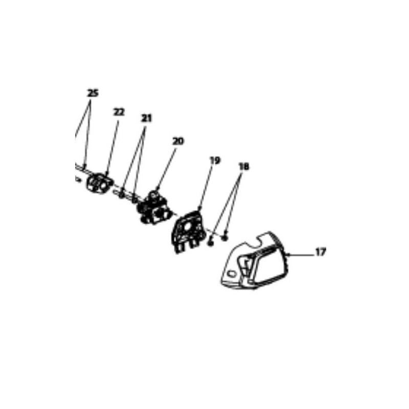 Carburateur coupe-bordures thermique RYOBI RLT430CES