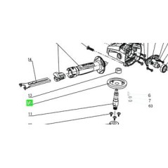 Pignon de renvoi angle 5131033214 meuleuse RYOBI EAG2000RS