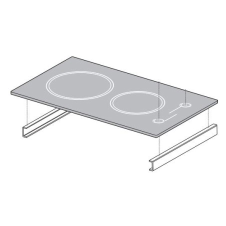 Dessus en verre table de cuisson AIRLUX ATH320M