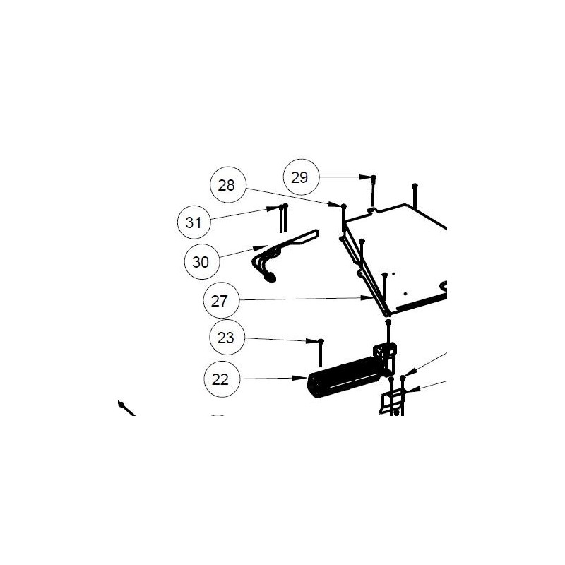 Verrouillage de porte four AIRLUX AFP110IX