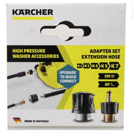 Adaptateurs KARCHER 2.643-037.0 pour K 2 ..., K 3 ..., K 4 ..., K 5 ..., K 6 ..., K 7 ...