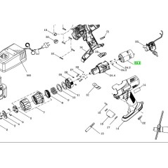Moteur perceuses RYOBI CHI1802 - CHI1802M