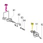 Joint isolation 538241428 débroussailleuse MC CULLOCH CABRIO 321, CABRIO Joint isolation 538241428 débroussailleuse MC CULLOCH CABRIO 321, CABRIO