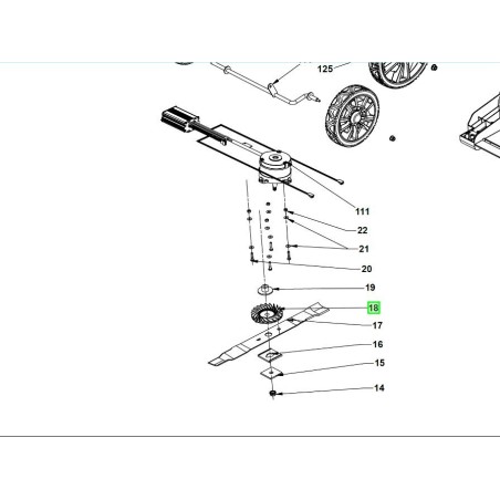 Turbine pour tondeuse à gazon RYOBI RY36LMX51A
