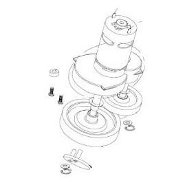Moteur taille haies RYOBI modèles OHT1850 - RHT185020