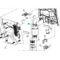 Moteur complet ponceuse RYOBI ONE+ CCC1801M