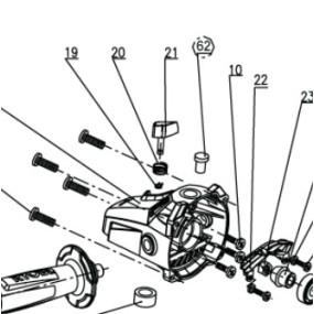 Ressort de bouton meuleuse RYOBI EAG2000G