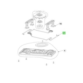 Ressorts maintien d'abrasifs ponceuse RYOBI RSS280