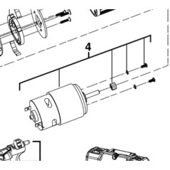 Moteur pour visseuse AEG BS18G2LI-202C