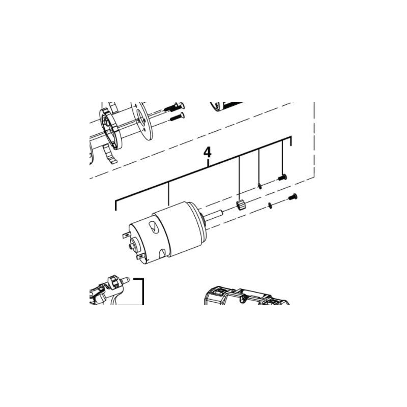 Moteur pour visseuse AEG BS18G2LI-202C