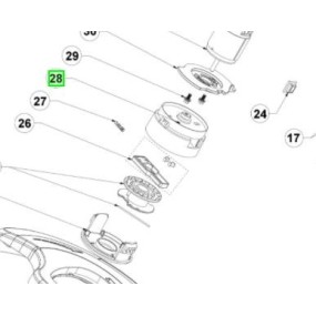 Support bobine coupe-bordure RYOBI OLT1832