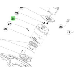 Support bobine coupe-bordure RYOBI OLT1832