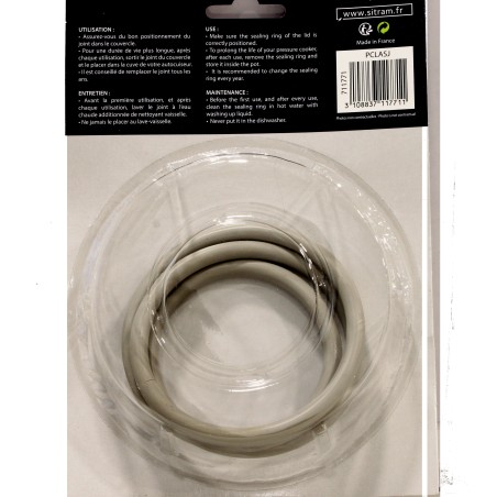 Joint pour autocuiseur SITRAM modèle FIRSTCOOK, Référence: 225116