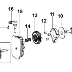 Ressort boite de vitesse perceuse BLACK & DECKER KR705