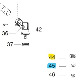 Rondelle débroussailleuses PARTNER B28B, B28PS, B28P, B428PS, B26PS