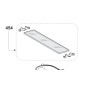 Cache ampoule hottes AIRLUX, GLEM AHT64BK, AHT64IX, AHT64WH, HT20A, HT20C, HT20H, XHD53H Cache ampoule hottes AIRLUX, GLEM AHT64BK, AHT64IX, AHT64WH, HT20A, HT20C, HT20H, XHD53H
