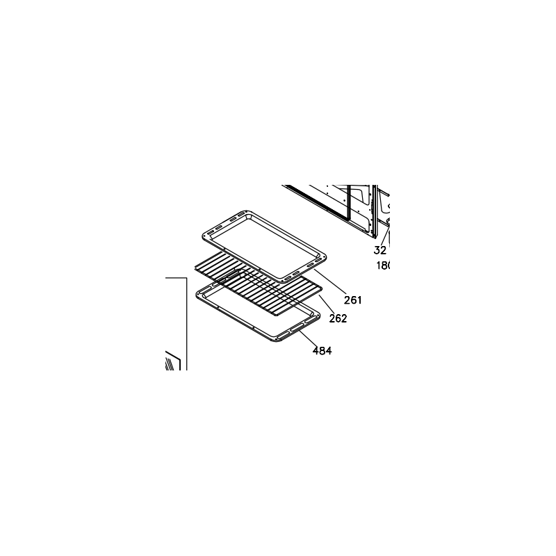 Lèche-frite cuisinière AIRLUX CC902ETR3