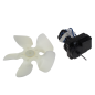 Ensemble moteur ventilation pour refrigerateur ARISTON B450 Ensemble moteur ventilation pour refrigerateur ARISTON B450