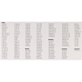 Filtre à charbon 35602061 hottes BAUMATIC, CANDY, HOOVER, ROSIERES CMB6501