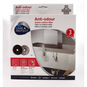 Filtre à charbon 35602061 hottes BAUMATIC, CANDY, HOOVER, ROSIERES CMB6501