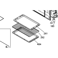 Tôle basse pour pianos de cuisson AIRLUX CC902