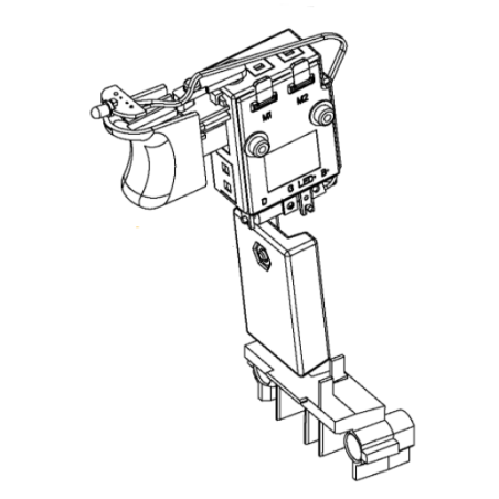 Interrupteur perceuse / perforateur BLACK & DECKER BDCHD18 - BDCDD186