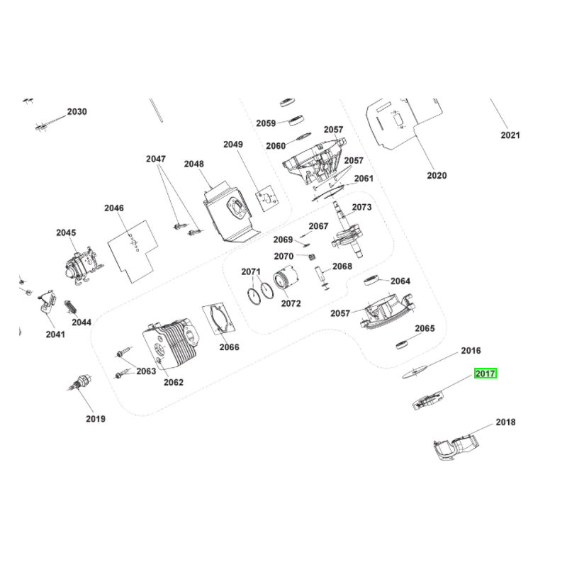 Embrayage taille haies RYOBI RHT25X60RO - RHT25X55R Embrayage taille haies RYOBI RHT25X60RO - RHT25X55R