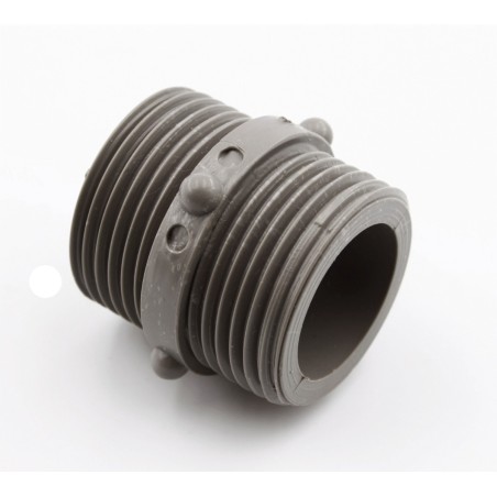 Raccord plastique pour tuyau arrivée d'eau de dimension 20/27 male,male