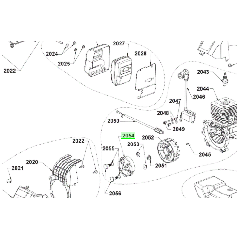 Embrayage débroussailleuse RYOBI RBC31SESO  - RBC31SBO