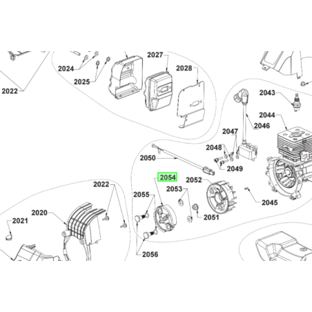 Embrayage débroussailleuse RYOBI RBC31SESO  - RBC31SBO  - SAVPEM