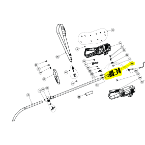Moteur coupe bordure RYOBI RLT7038 - SAV PEM pièces détachées